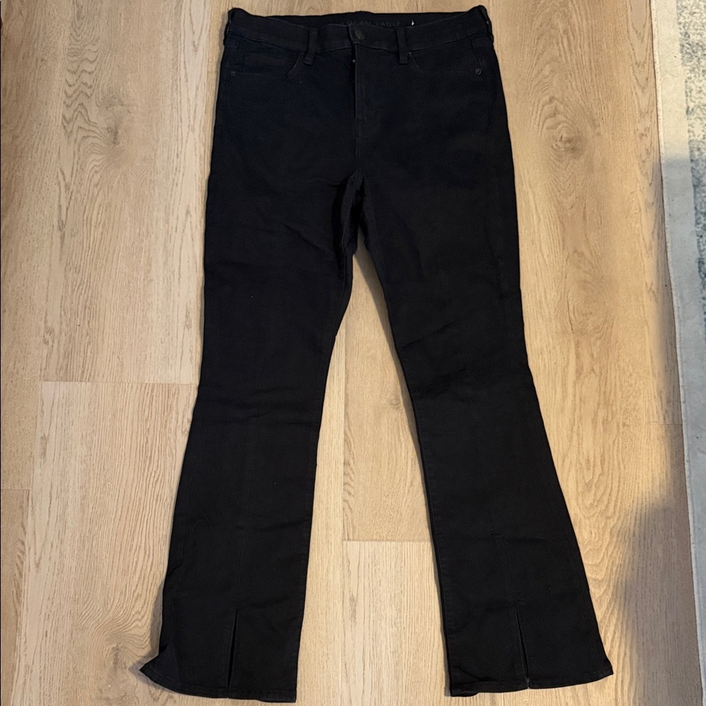 American Eagle Outfitters Black Jean Skinny Kick